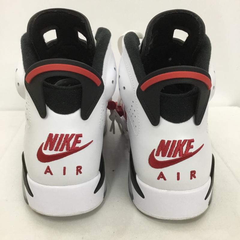 ナイキ NIKE スニーカー スニーカー CT8529-106 AIR JORDAN 6 RETRO 28cm 箱有 28.0cm ロゴ、文字 白 / ホワイト / X 黒 / ブラック / X 赤 / レッド /  メンズ USED 古着 中古 10128885