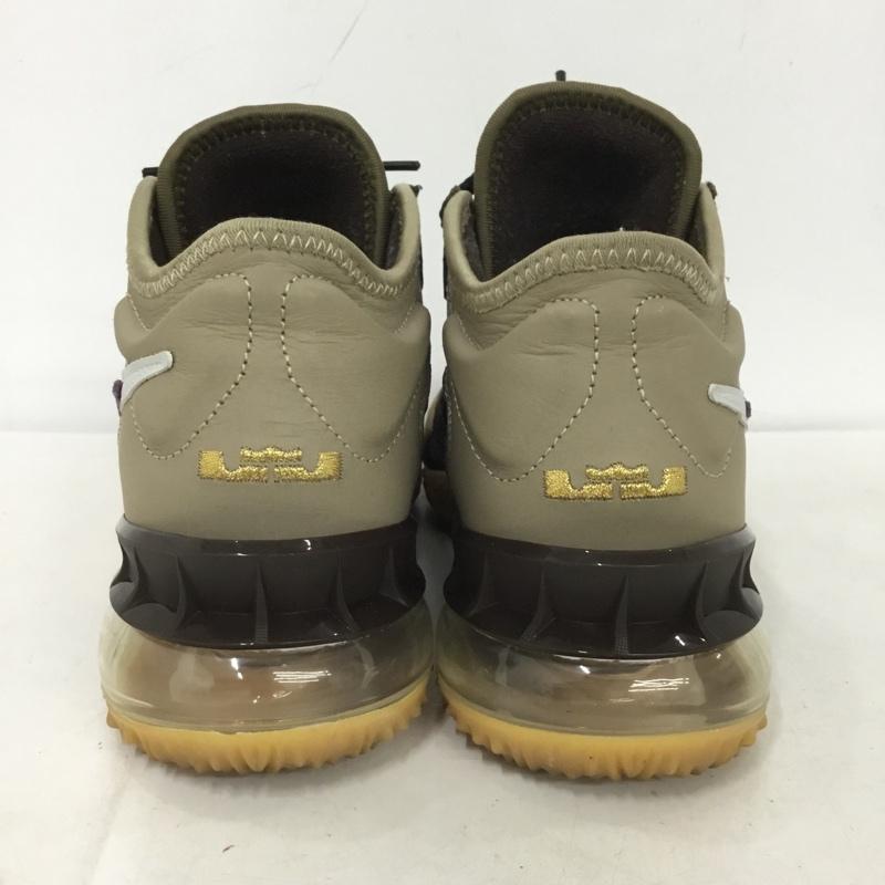 ナイキ NIKE スニーカー スニーカー CW3153-200 LEBRON 18 LOW NRG 23cm 23.0cm ロゴ、文字 ベージュ / ベージュ / X 紫 / パープル / X 茶 / ブラウン /  レディース USED 古着 中古 10136923
