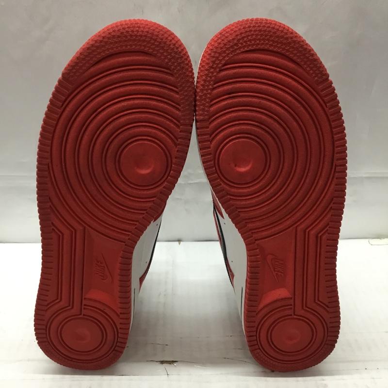 ナイキ NIKE スニーカー スニーカー AQ3778-992 BY YOU AIR FORCE1 28cm 箱有 28.0cm ロゴ、文字 白 / ホワイト / X 赤 / レッド / X 黒 / ブラック /  メンズ USED 古着 中古 10108074