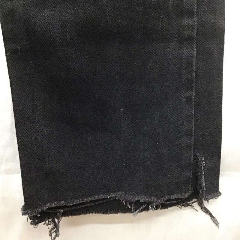 ラルフローレン RALPHLAUREN パンツ デニム、ジーンズ 無地 黒 / ブラック /  レディース USED 古着 中古 10112412