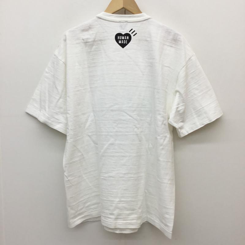 ヒューマンメード HUMAN MADE Tシャツ 半袖 Deer T-Shirt XXL プリント 白 / ホワイト /  メンズ USED 古着 中古 10107283