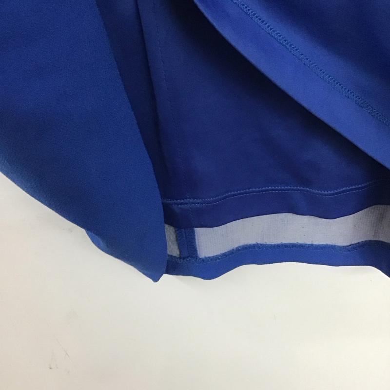 ザラ ZARA ワンピース ミニスカート ノースリーブワンピース ミニワンピース タイトワンピース S 無地 青 / ブルー /  レディース USED 古着 中古 10128895