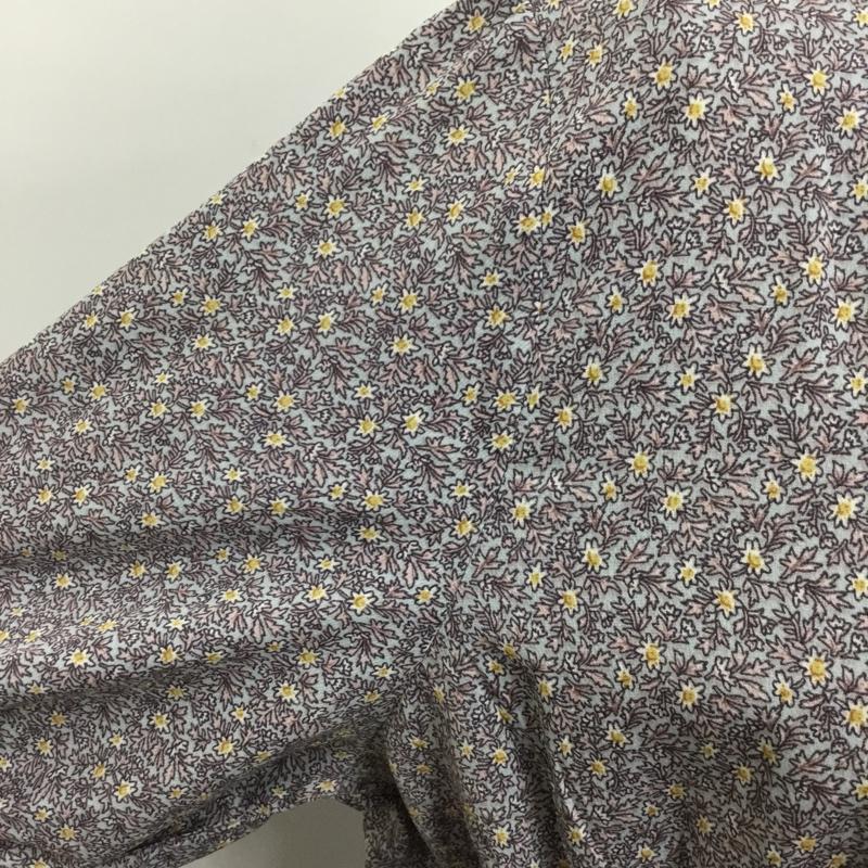 レイカズン Ray Cassin ワンピース ロングスカート 513-627510 Vネックパイピング花柄ワンピース 半袖ロングワンピース FREE プリント マルチカラー / マルチカラー /  レディース USED 古着 中古 10115803