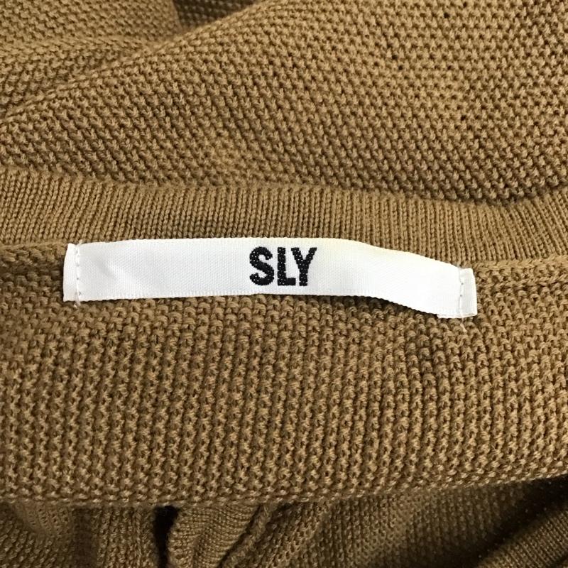 スライ SLY カーディガン 長袖 0309sn70-0940 FREE 無地 茶 / ブラウン /  レディース USED 古着 中古 10119948