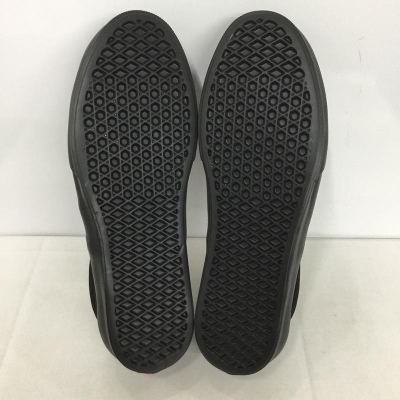 バンズ VANS スリッポン スリッポン V98 LITE LOGO.P 軽量 28cm 箱有 スニーカー 28.0cm 総柄 黒 / ブラック / X 白 / ホワイト /  メンズ USED 古着 中古 10141544