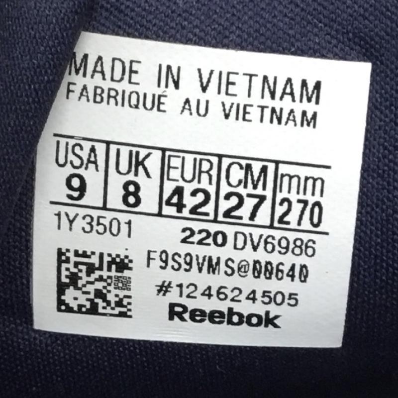 リーボック Reebok スニーカー スニーカー DV6986 NSTA PUMP FURY OG 27.0cm ロゴ、文字 紺 / ネイビー / X 白 / ホワイト /  メンズ USED 古着 中古 10142848