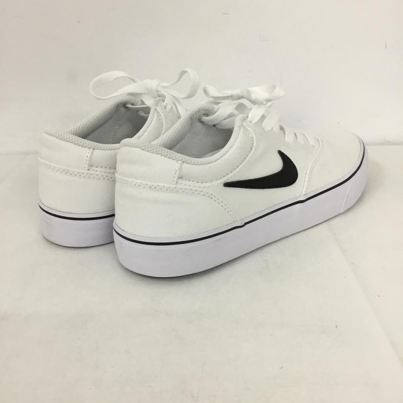 ナイキ NIKE スニーカー スニーカー DM3494-100 SB CHRON 2 CANVAS 25.5cm 25.5cm ロゴ、文字 白 / ホワイト /  メンズ USED 古着 中古 10130409