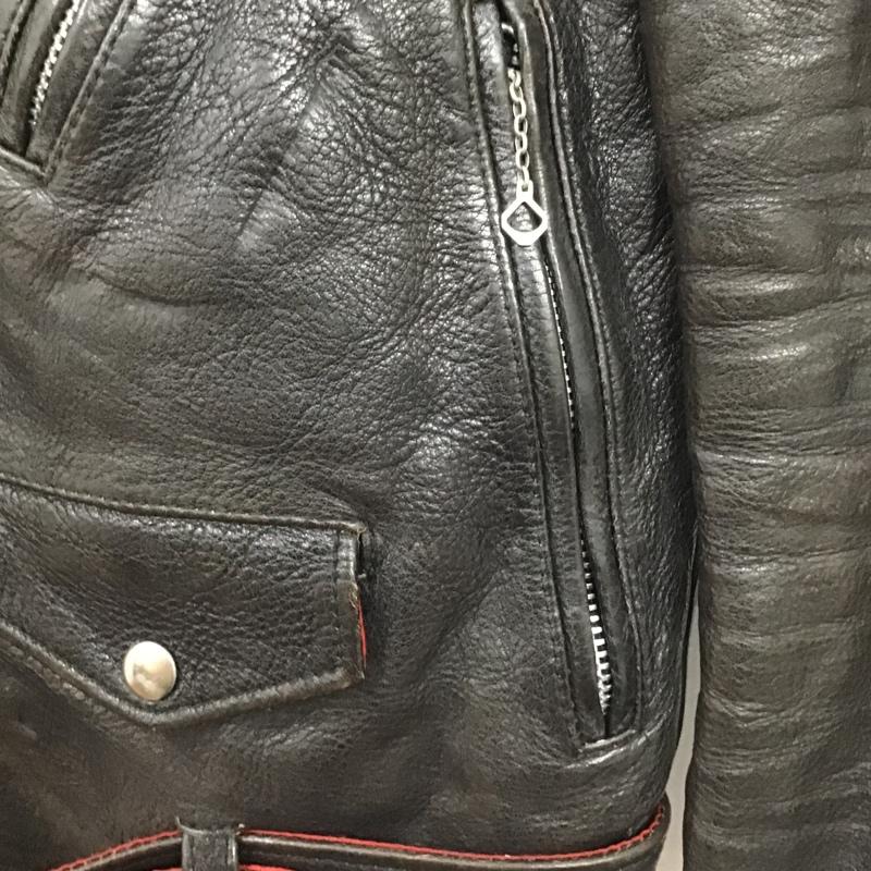 古着 USED ジャケット、上着 ジャケット、ブレザー レザー 無地 黒 / ブラック /  メンズ USED 古着 中古 10105763