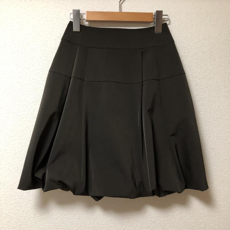 フォクシーニューヨーク FOXEYNEWYORK スカート ひざ丈スカート 38 無地 茶 / ブラウン /  レディース USED 古着 中古 10003463