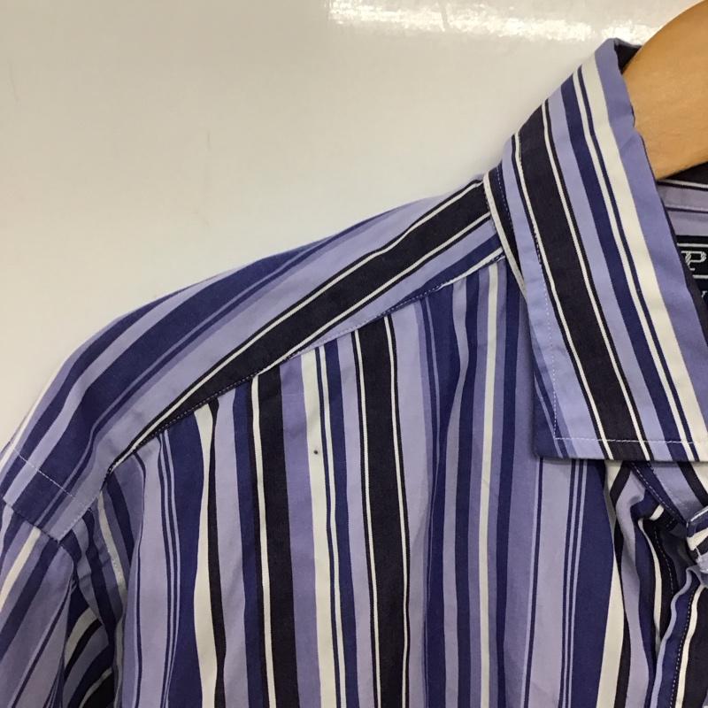 ポロバイラルフローレン Polo by RALPH LAUREN シャツ、ブラウス 長袖 長袖シャツ ストライプシャツ カラーシャツ L ストライプ マルチカラー / マルチカラー /  メンズ USED 古着 中古 10140316