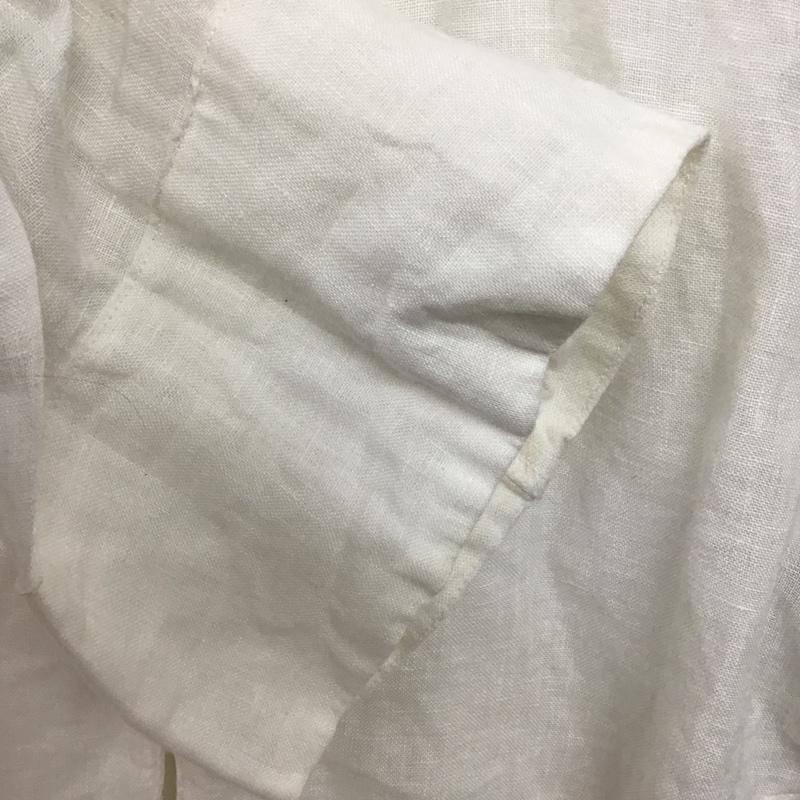 ザラ ZARA シャツ、ブラウス 長袖 S 無地 白 / ホワイト /  レディース USED 古着 中古 10150858