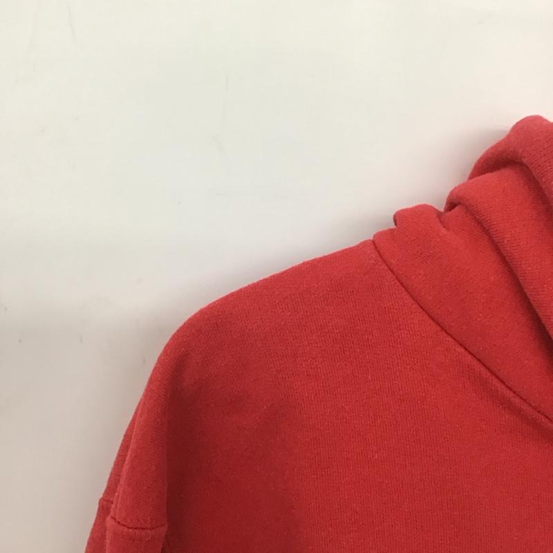 チャンピオン Campion パーカー 長袖 長袖パーカー プルオーバーパーカー スウェット M 無地 赤 / レッド /  メンズ USED 古着 中古 10149126