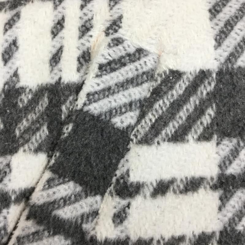 エピトミ EPTM. ジャケット、上着 ジャケット、ブレザー シャツジャケット L チェック 白 / ホワイト / X 黒 / ブラック /  メンズ USED 古着 中古 10140070