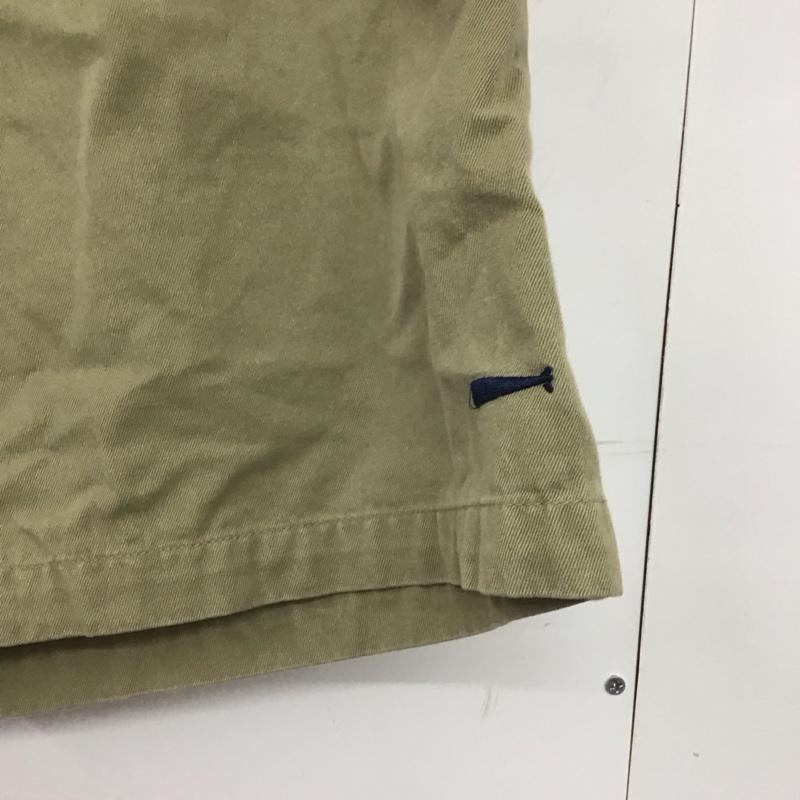 デサント DESCENTE パンツ ショートパンツ ショートパンツ ハーフパンツ カジュアルパンツ 2 ロゴ、文字 ベージュ / ベージュ /  メンズ USED 古着 中古 10146427