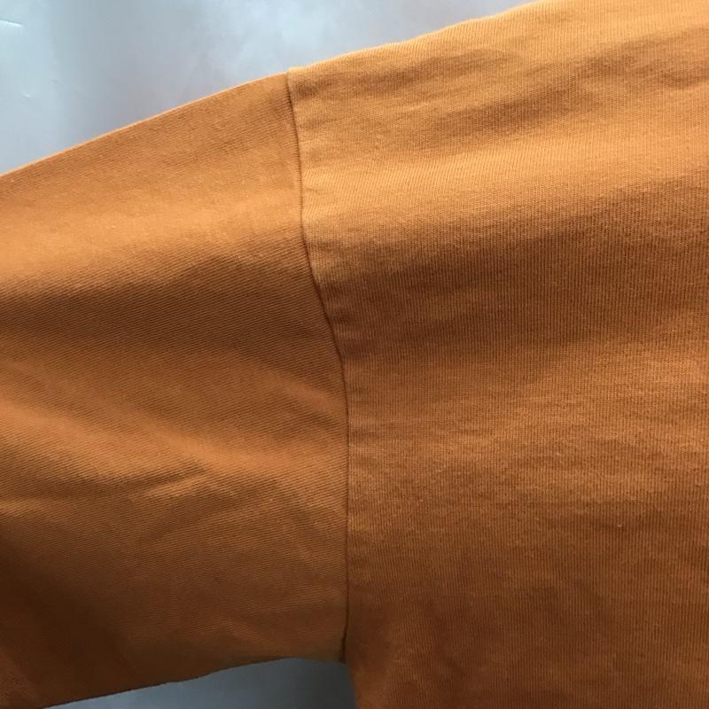 エマクローズ EMMA CLOTHES Tシャツ 半袖 EMsc490 クルーネック M 無地 橙 / オレンジ /  メンズ USED 古着 中古 10117044