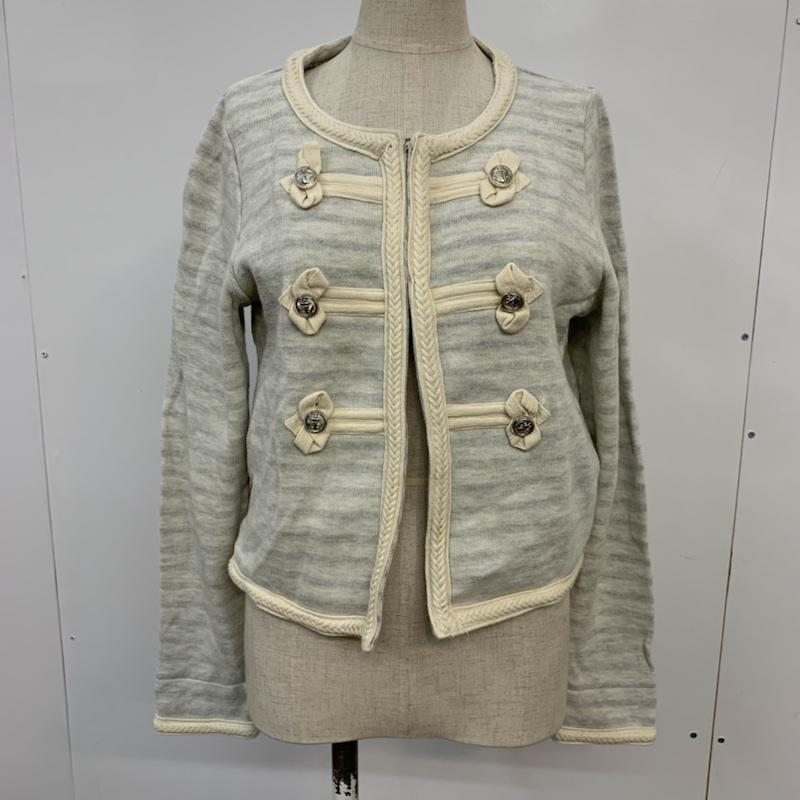 オリーブデオリーブ OLIVE des OLIVE カーディガン 長袖 無地 オフホワイト / オフホワイト /  レディース USED 古着 中古 10042946