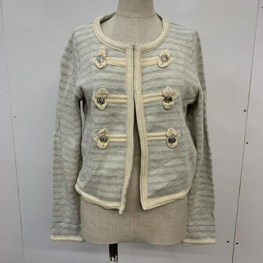 オリーブデオリーブ OLIVE des OLIVE カーディガン 長袖 無地 オフホワイト / オフホワイト /  レディース USED 古着 中古 10042946