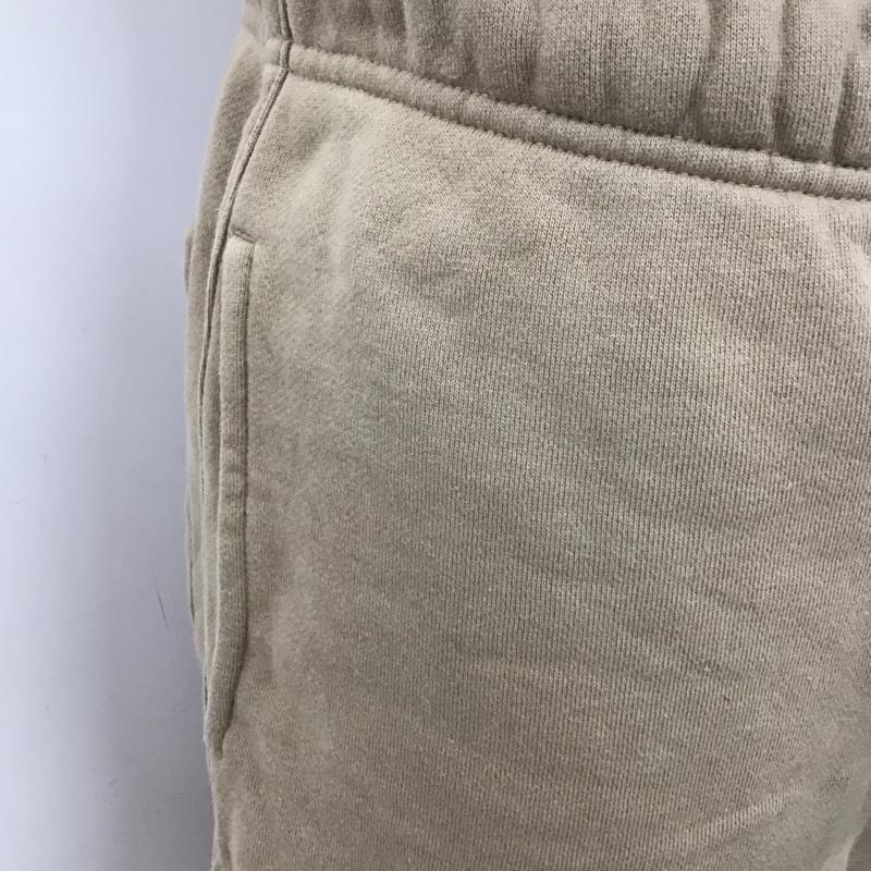 エッセンシャルズ ESSENTIALS パンツ ショートパンツ スウェットパンツ カジュアルパンツ ジャージ ワイドパンツ S ロゴ、文字 ベージュ / ベージュ /  メンズ USED 古着 中古 10112126