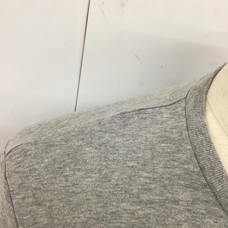 ポロラルフローレン POLO RALPH LAUREN Tシャツ 半袖 半袖カットソー プリントTシャツ クルーネックカットソー L プリント 灰 / グレー /  メンズ USED 古着 中古 10117255