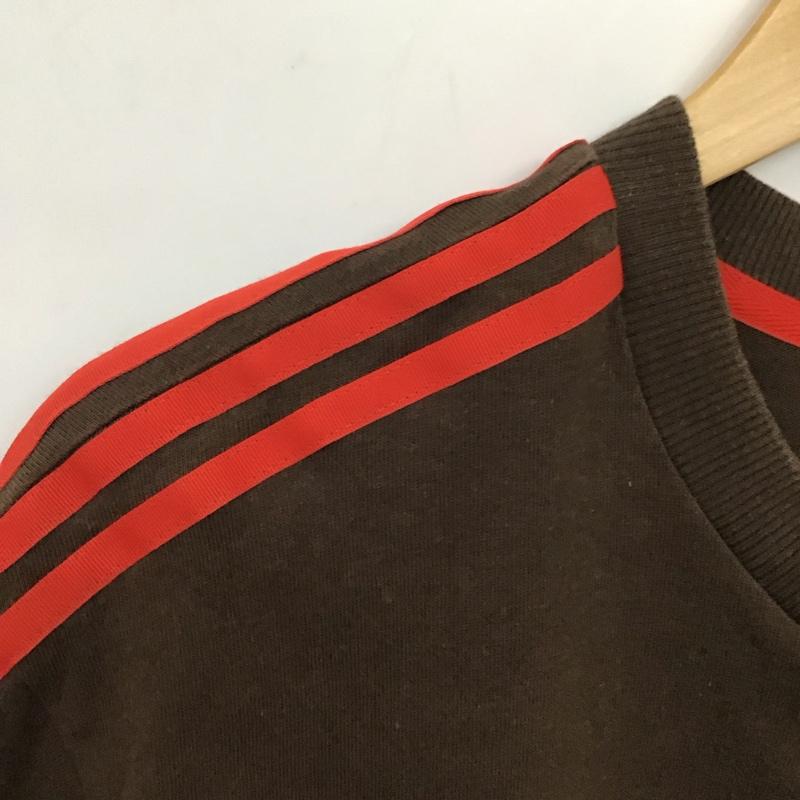 アディダス adidas Tシャツ 半袖 TONYSCHOCOLONELY プリントTシャツ ロゴ、文字 茶 / ブラウン /  メンズ USED 古着 中古 10135844