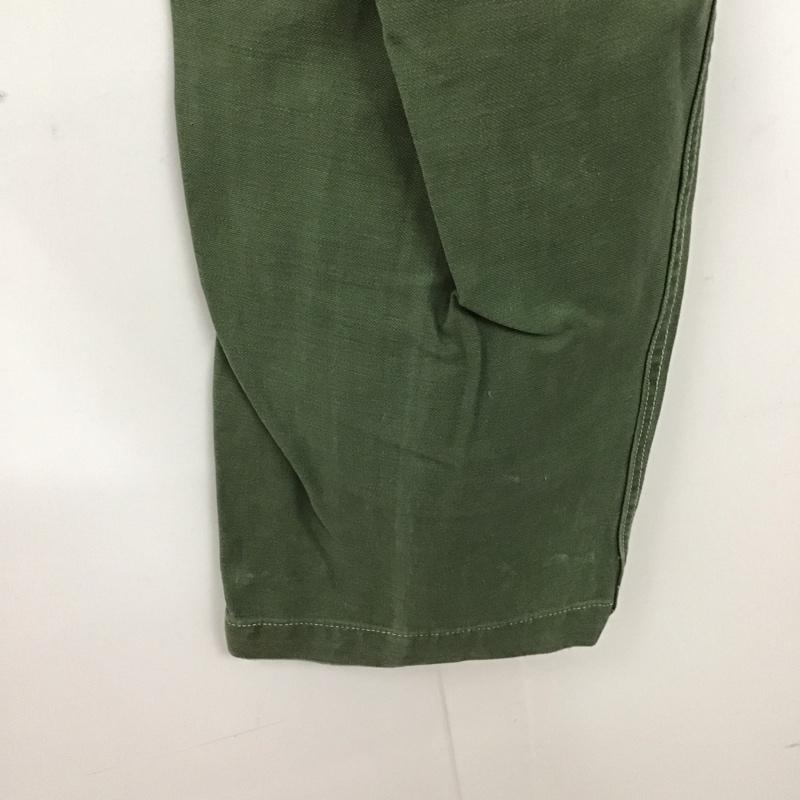 ミリタリー ミリタリー パンツ ワークパンツ、ペインターパンツ ミリタリーパンツ 古着 ワイドパンツ カジュアルパンツ アメリカ軍 ベイカー 60S S 無地 カーキ / カーキ /  メンズ USED 古着 中古 10109936