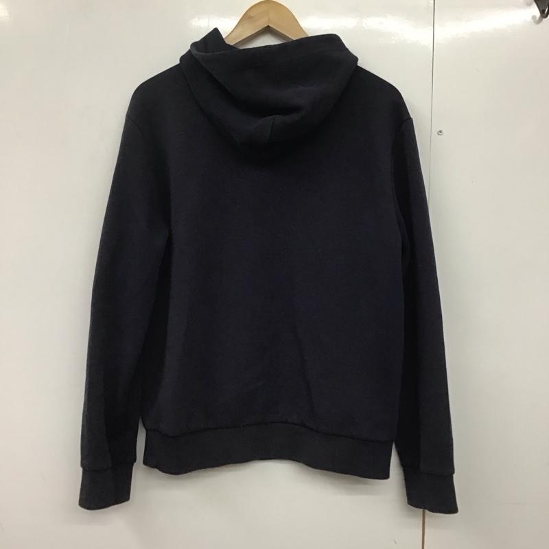 ポロラルフローレン POLO RALPH LAUREN パーカー 長袖 長袖パーカー プルオーバーパーカー スウェット M ロゴ、文字 紺 / ネイビー /  メンズ USED 古着 中古 10141758