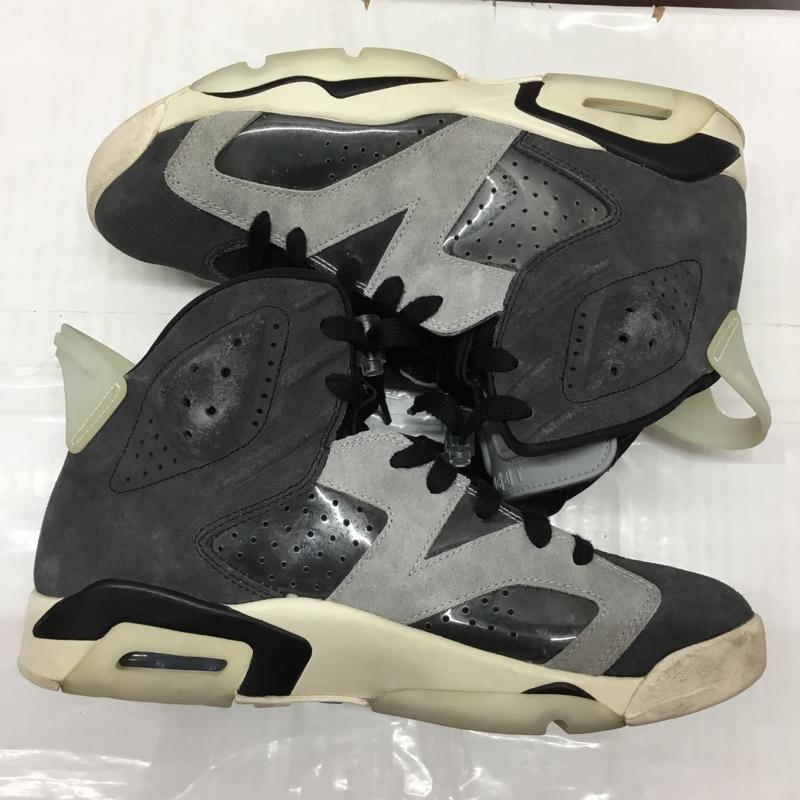 ナイキ NIKE スニーカー スニーカー CK6635-001 WMNS AIR JORDAN 6 RETRO 27cm 箱有 27.0cm ロゴ、文字 黒 / ブラック / X 灰 / グレー /  メンズ USED 古着 中古 10118691