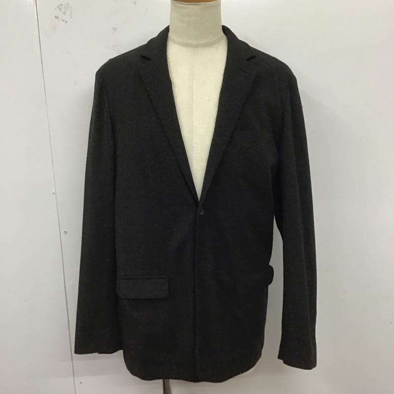 プラダ PRADA ジャケット、上着 ジャケット、ブレザー カジュアルジャケット カラージャケット ポケットジャケット アウター 46 無地 灰 / グレー /  メンズ USED 古着 中古 10124683