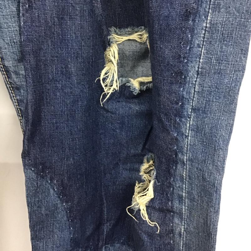 エフエイティー FAT パンツ デニム、ジーンズ L 無地 インディゴ / インディゴ /  メンズ USED 古着 中古 10109887