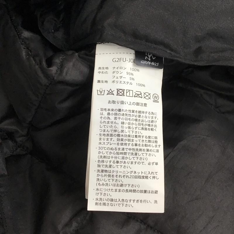 グラミチ GRAMICCI ジャケット、上着 ジャンパー、ブルゾン g2fu-j082-tg インナーダウンジャケット キルティングジャケット ナイロンジャケット TAION L ロゴ、文字 黒 / ブラック /  メンズ USED 古着 中古 10112828