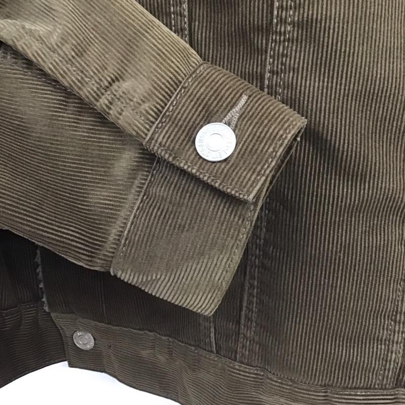 リーバイストラウスアンドコー Levi Strauss & co. ジャケット、上着 ジャケット、ブレザー コーデュロイジャケット カジュアルジャケット アウター L 無地 茶 / ブラウン /  メンズ USED 古着 中古 10139704
