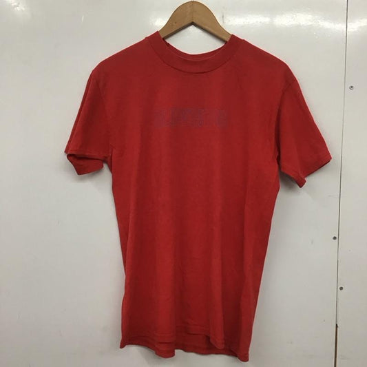 シュプリーム Supreme Tシャツ 半袖 99SS ステンシルロゴTシャツ 半袖カットソー プリントTシャツ M ロゴ、文字 赤 / レッド /  メンズ USED 古着 中古 10138711