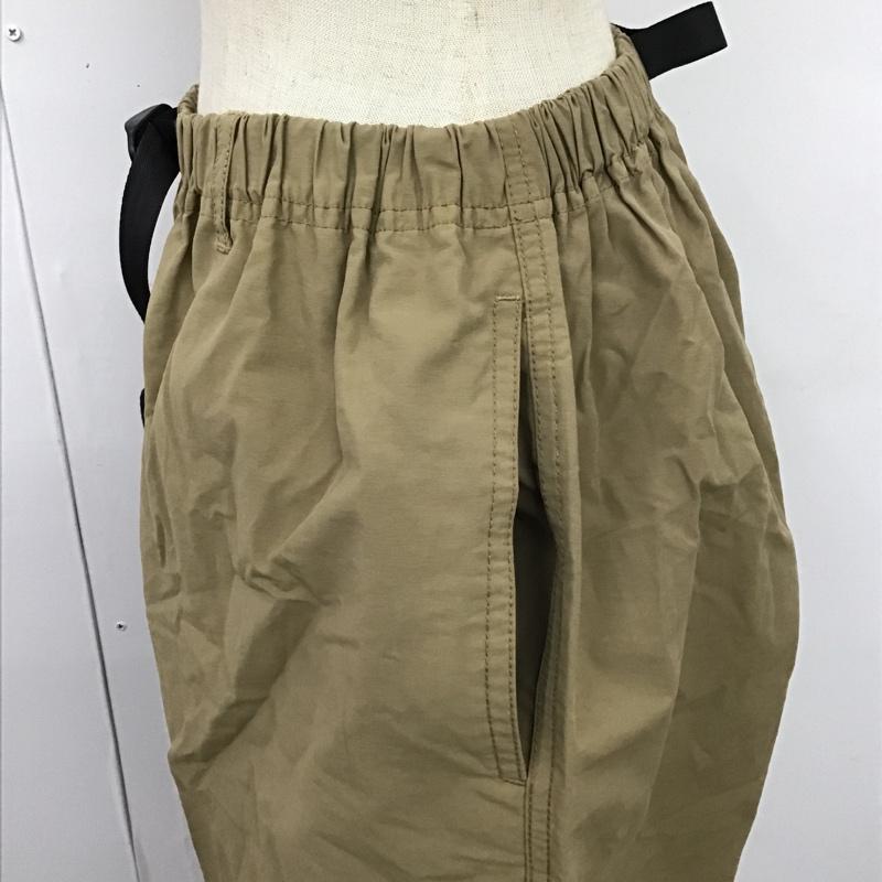 グラミチ GRAMICCI パンツ ワークパンツ、ペインターパンツ glp-18s313 nikoand×GRAMICCI 別注イージーバルーンパンツ ワークパンツ コラボ ロゴ、文字 ベージュ / ベージュ /  レディース USED 古着 中古 10105936