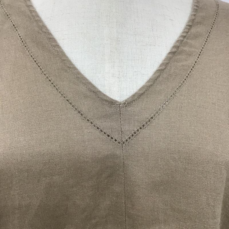 スタディオクリップ studio CLIP ワンピース ロングスカート L 無地 茶 / ブラウン /  レディース USED 古着 中古 10106184