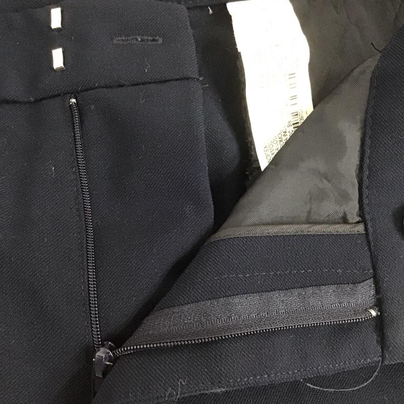 ザラ ZARA パンツ スラックス S 無地 紺 / ネイビー /  レディース USED 古着 中古 10106391