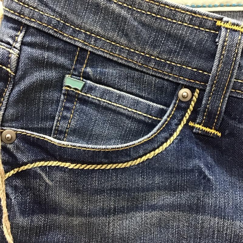 リーバイス Levi s パンツ デニム、ジーンズ W24/61cm Demi Curve 無地 水色 / ライトブルー /  レディース USED 古着 中古 10121953