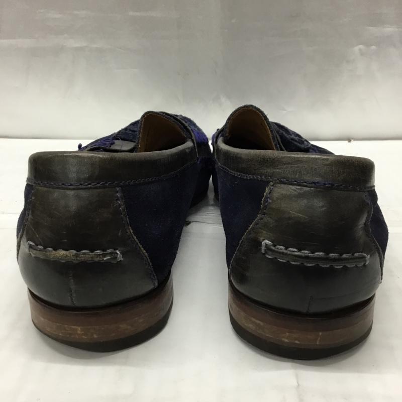 コールハーン COLE HAAN ローファー ローファー C20199 ピンチ グランド タッセル 無地 紺 / ネイビー /  メンズ USED 古着 中古 10116627