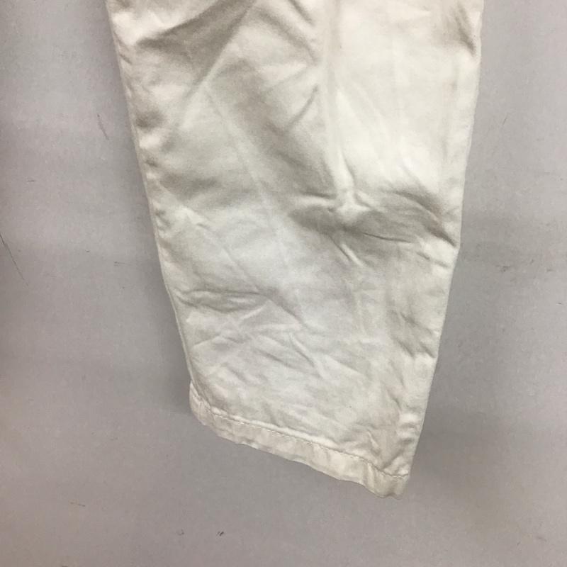 ザラ ZARA パンツ チノパン 9632 046 712 フルレングス 無地 白 / ホワイト /  レディース USED 古着 中古 10129187