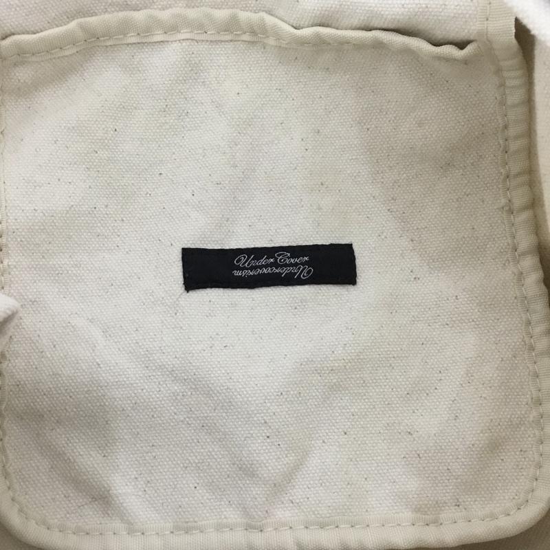 アンダーカバー UNDERCOVER トートバッグ トートバッグ We are happy family ショルダー 2WAY プリント 紺 / ネイビー / X アイボリー / アイボリー /  メンズ USED 古着 中古 10148887