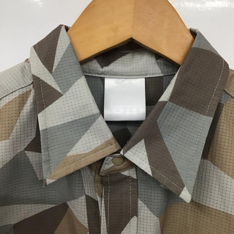 ダイワ DAIWA シャツ、ブラウス 半袖 de-8924jsr 半袖シャツ カラーシャツ L プリント マルチカラー / マルチカラー /  メンズ USED 古着 中古 10131393