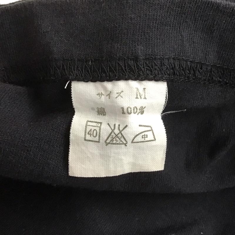 ステュディオ・ダ・ルチザン STUDIO D ARTISAN Tシャツ 半袖 半袖カットソー プリントTシャツ クルーネックカットソー M プリント X ロゴ、文字 黒 / ブラック /  メンズ USED 古着 中古 10107128
