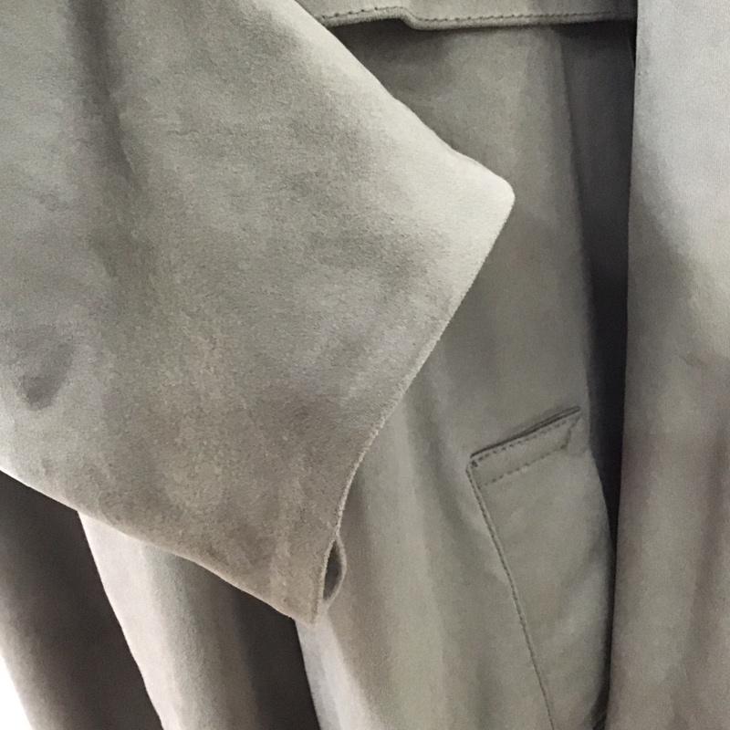 ザラ ZARA ジャケット、上着 ジャケット、ブレザー ロングジャケット アウター ロングコート L 無地 カーキ / カーキ /  レディース USED 古着 中古 10125989