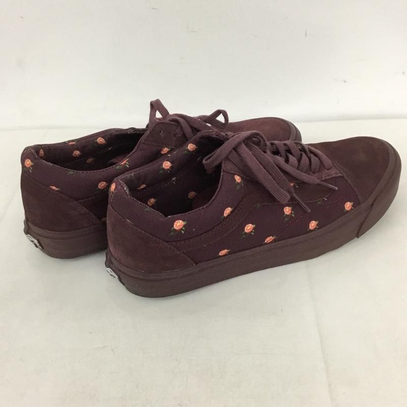バンズ VANS スニーカー スニーカー 721278 28cm ローカット 28.0cm 花柄 紫 / パープル /  メンズ USED 古着 中古 10131673