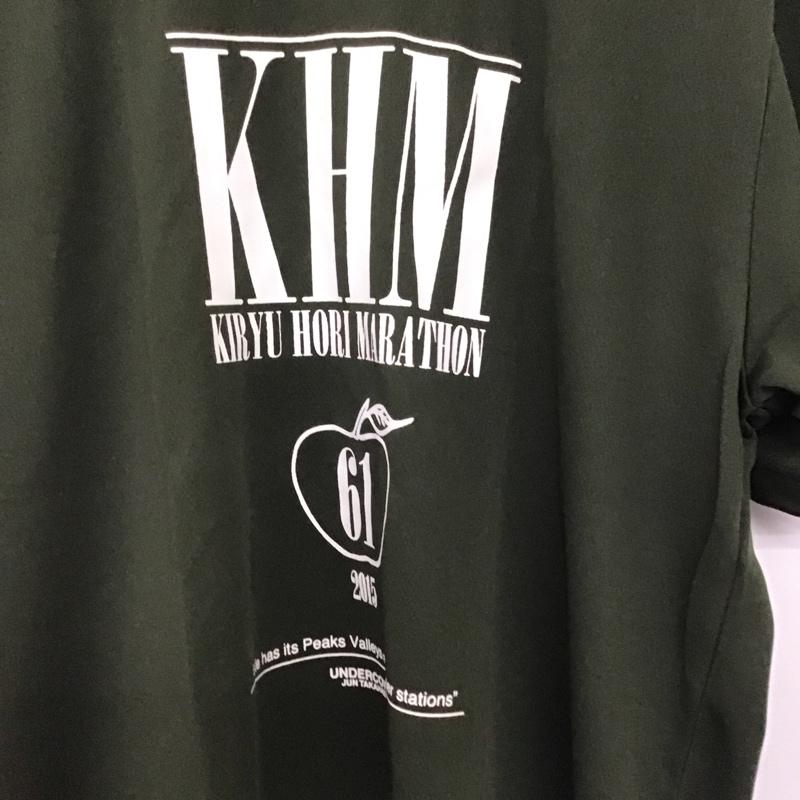 アンダーカバー UNDERCOVER Tシャツ 半袖 半袖カットソー プリントTシャツ クルーネックカットソー L プリント カーキ / カーキ /  メンズ USED 古着 中古 10141502