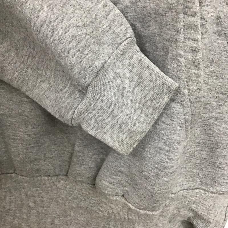 ディズニー Disney パーカー 長袖 長袖パーカー プルオーバーパーカー スウェット L プリント 灰 / グレー /  メンズ USED 古着 中古 10147985