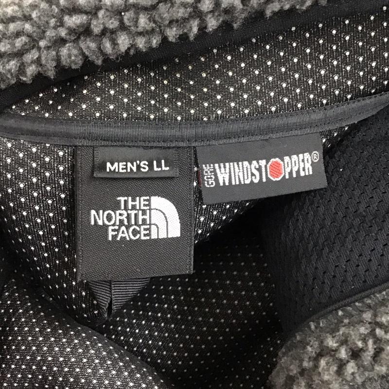 ザノースフェイス THE NORTH FACE ジャケット、上着 ジャンパー、ブルゾン NA46101 GORE WINDSTOPPER フリースジャケット LL 無地 灰 / グレー /  メンズ USED 古着 中古 10124483