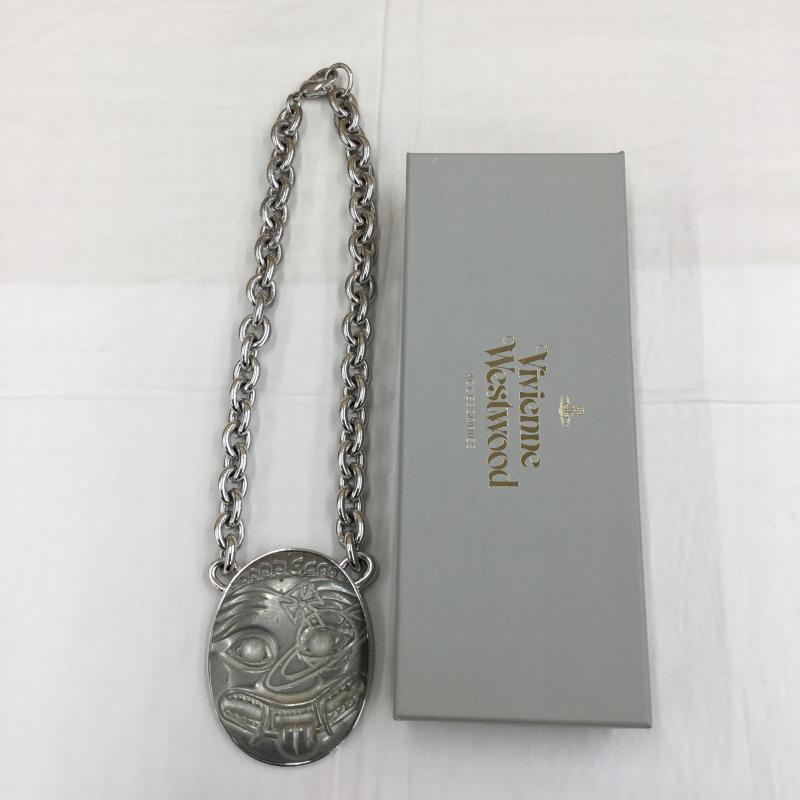 ヴィヴィアンウエストウッド Vivienne Westwood アクセサリー ネックレス、ペンダント ロゴ、文字 銀 / シルバー /  メンズ USED 古着 中古 10137578