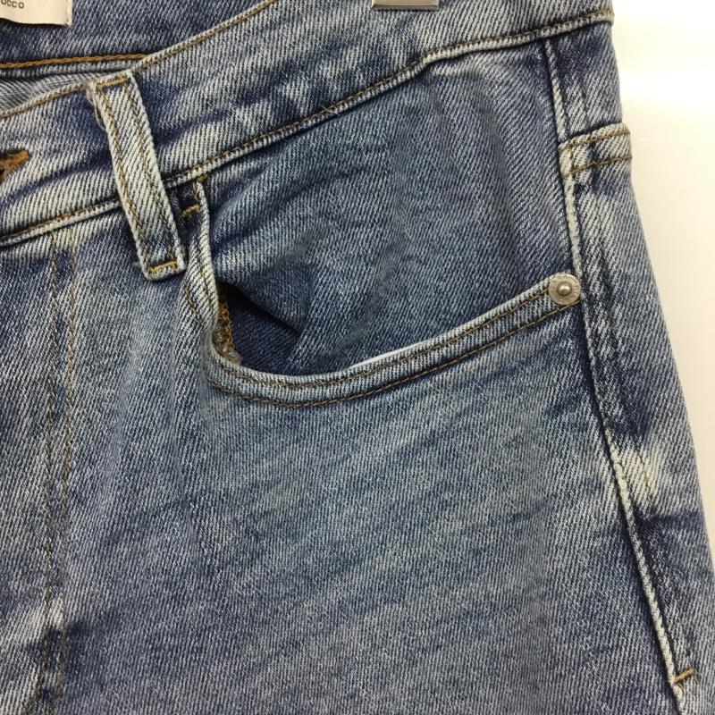 ザラ ZARA パンツ デニム、ジーンズ 40 無地 水色 / ライトブルー /  メンズ USED 古着 中古 10150662