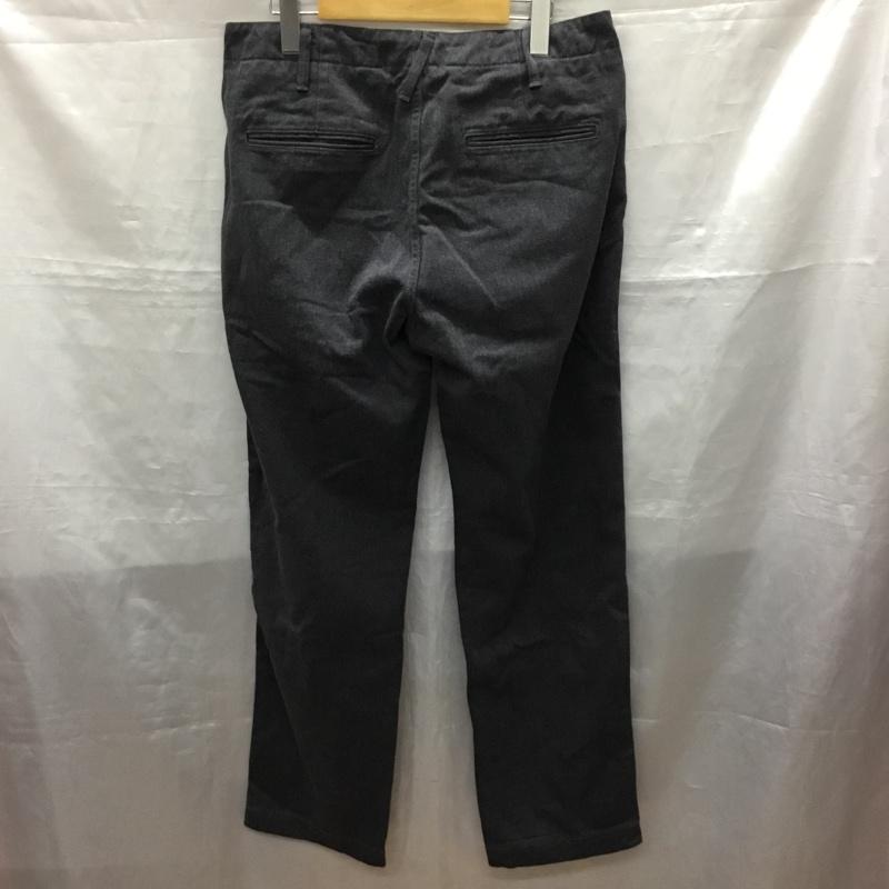 バックボーン BACK BONE パンツ チノパン BB13FW-P12 コットン タック入り L 無地 ダークグレー / ダークグレー /  メンズ USED 古着 中古 10119175