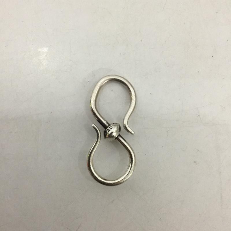 フラットヘッド The Flat Head キーホルダー キーホルダー エイトフック キーリング ロゴ、文字 銀 / シルバー /  メンズ USED 古着 中古 10141903